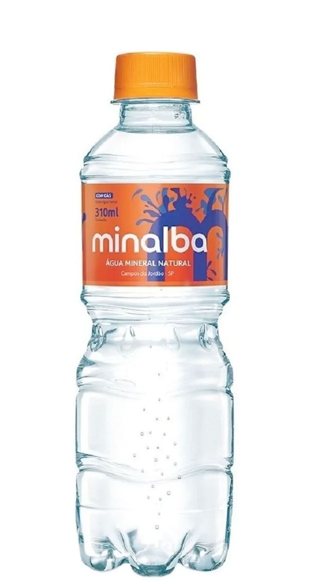AGUA MIN MINALBA C/GAS 310ML