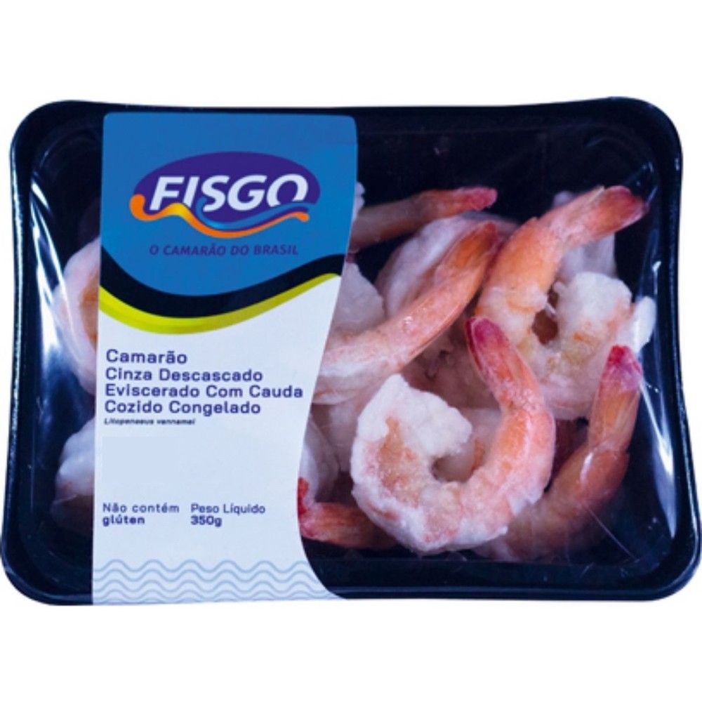 CAMARAO CINZA COM  CAUDA MAR & RIO 350G