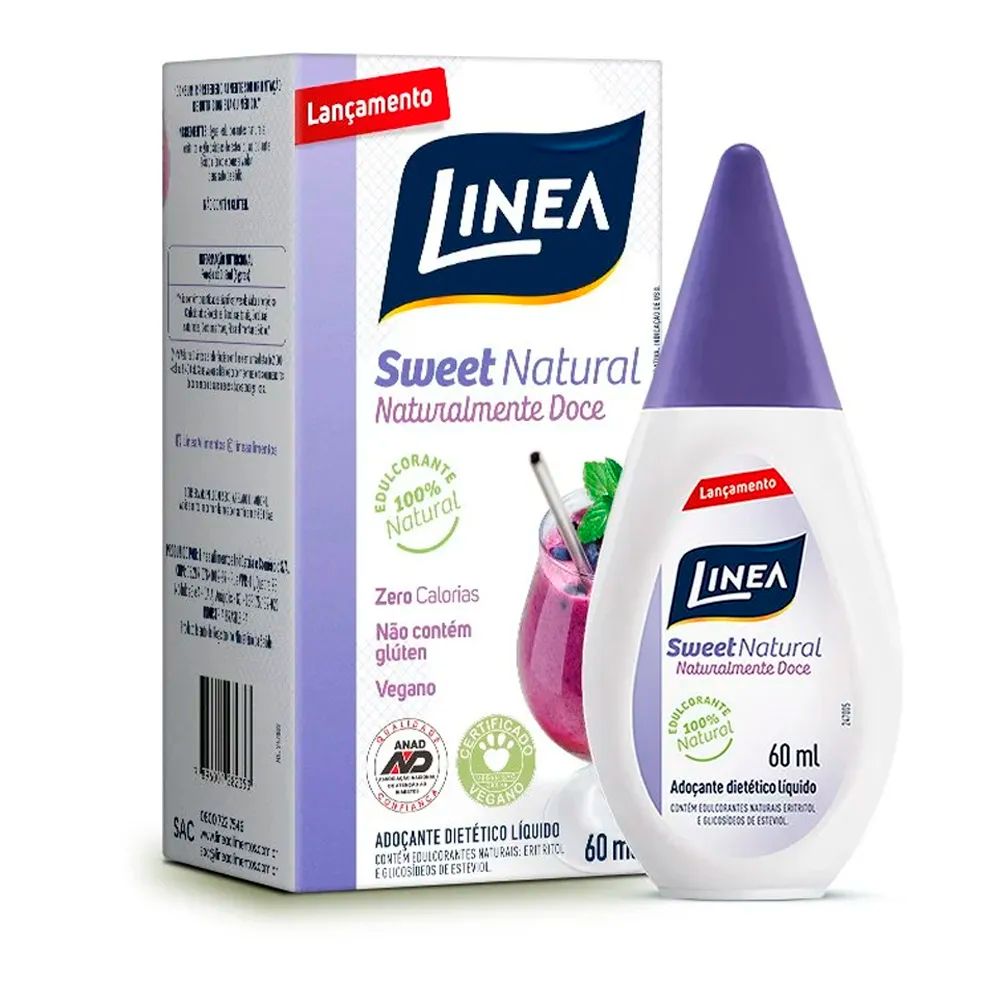 ADOCANTE LINEA SWEET NATURAL LIQUIDO 60ML