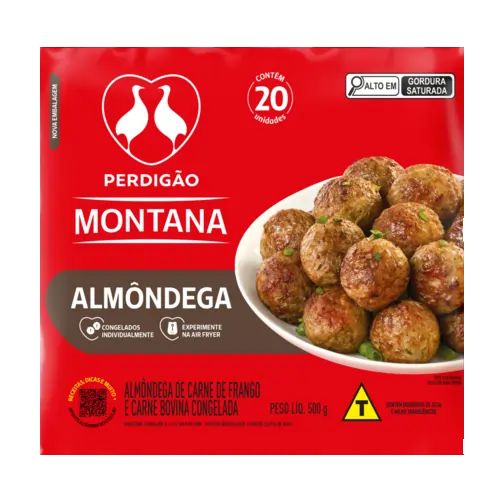 ALMONDEGA PERDIGAO MONTANA 500G
