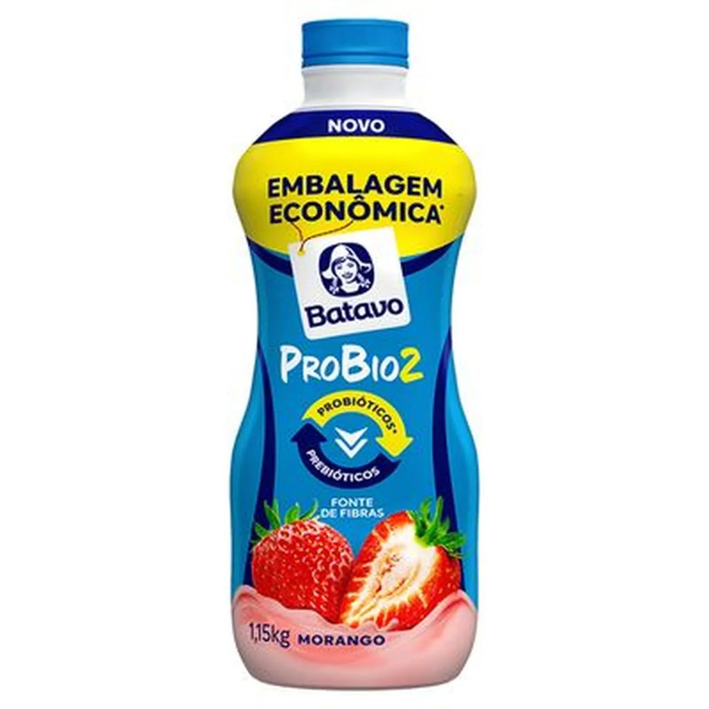 IOGURTE BATAVO PROBIO2 MORANGO 1150G