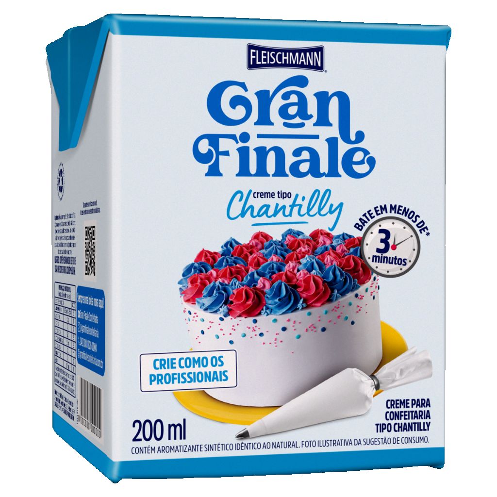 CHANTILLY FLEISCHMANN GRANA FINALE TP 200ML