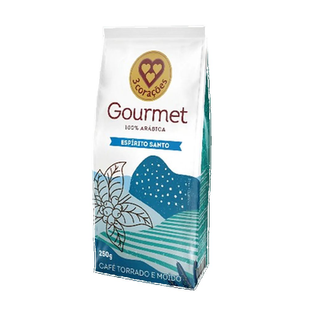 CAFE 3 CORACOES GOURMET E. SANTO 250G