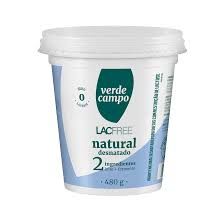 IOGURTE VERDE CAMPO NAT DESN. 2 INGR. 480G