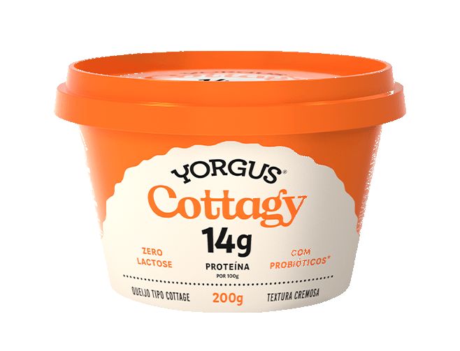 QUEIJO COTTAGE YORGUS 14G 0% LACTOSE 200G