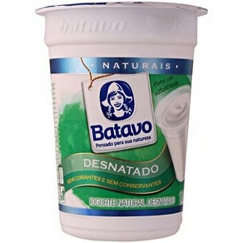 IOGURTE BATAVO NATURAL DESNATADO 170G