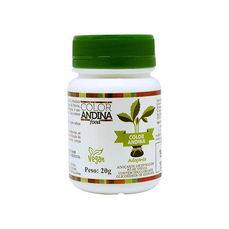 ADOCANTE PO STEVIA COLOR ANDINA 20G