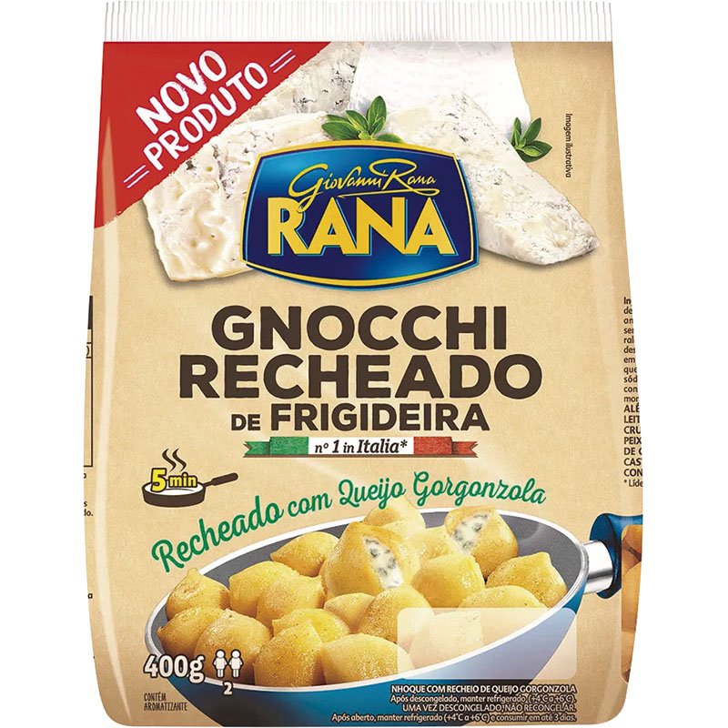 GNOCCHI RANA QUATRO QUEIJOS 400G