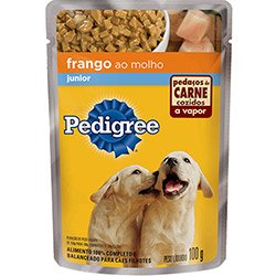 RACAO PEDIGREE JR. FRANGO SACHET 100G