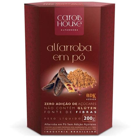 ALFARROBA EM PO CAROB HOUSE LIGHT 200G