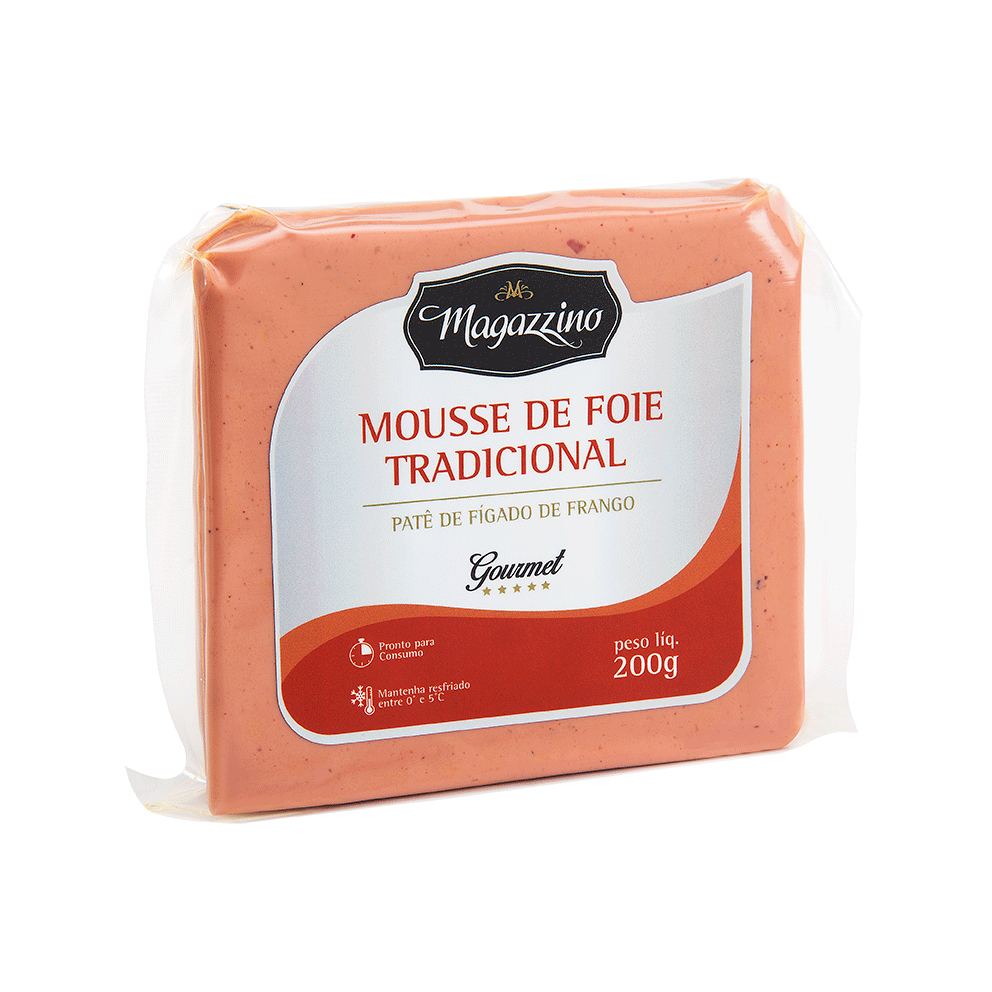 PATE MAGAZZINO FIGADO DE FRANGO 200G