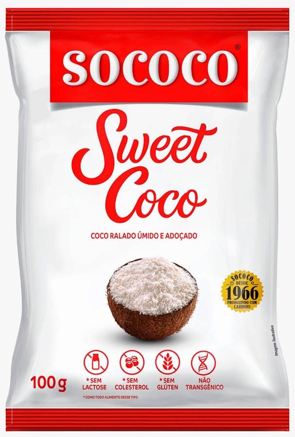 COCO RALADO SOCOCO SWEET 100G