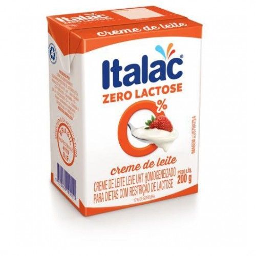CREME DE LEITE ITALAC 0 LAC 200G