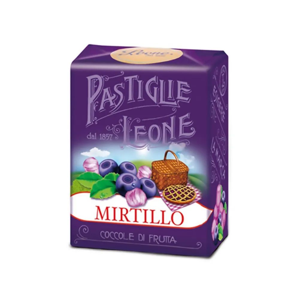 BALA LEONE MIRTILO VEGANA 30G