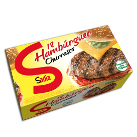 HAMBURGUER SADIA BOVINO CHURRASCO 672G