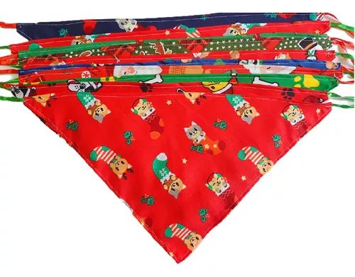 BANDANA SAO PET NATAL TAM G