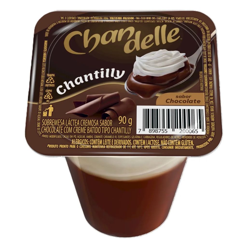 CHANDELLE CHOCOLATE CHANTILY 90G