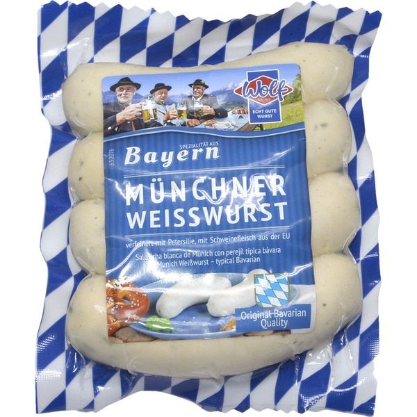 SALSICHA HANS WEISWURST BRANCA 240G
