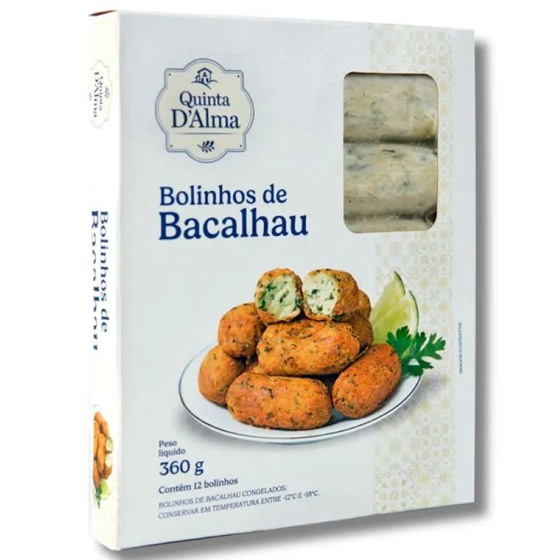 BOLINHO DE BACALHAU DOM 360G