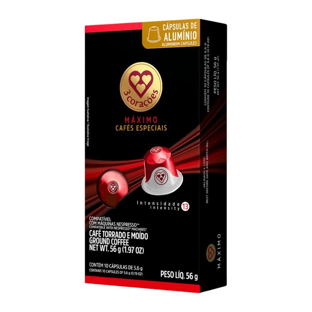 CAPSULA 3 CORACOES  MAXIMO 56G
