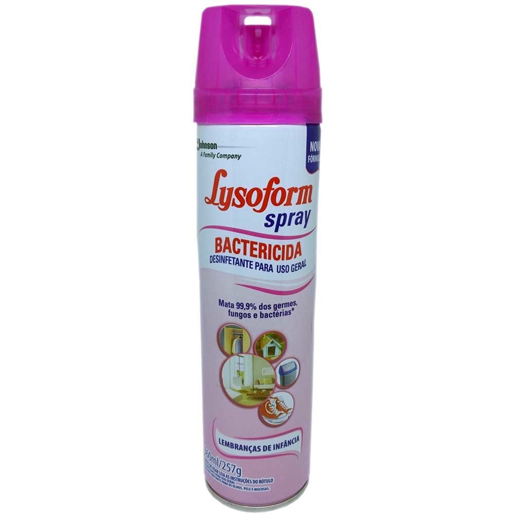 DESINFETANTE LYSOFORM AER. LEMB. INF. 360ML