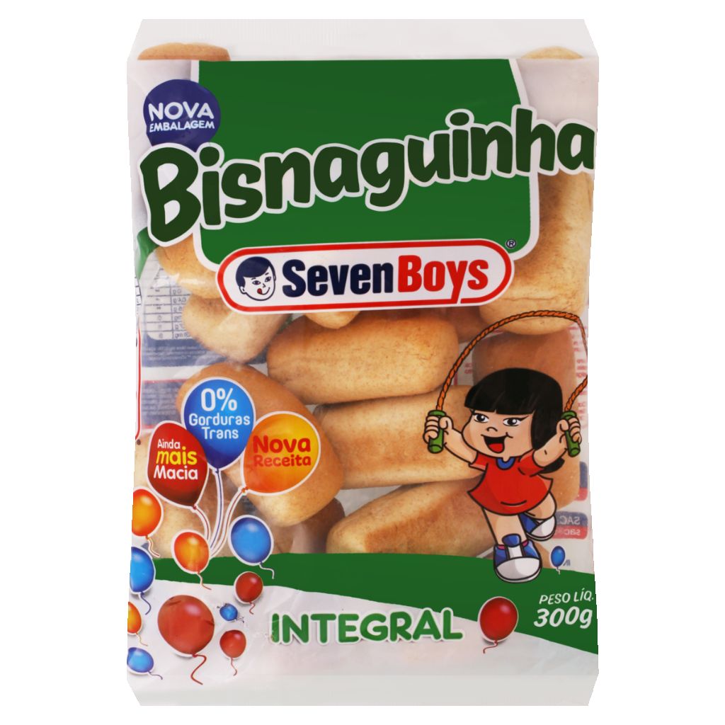 BISNAGUINHA SEVEN BOYS INTEGRAL 260G