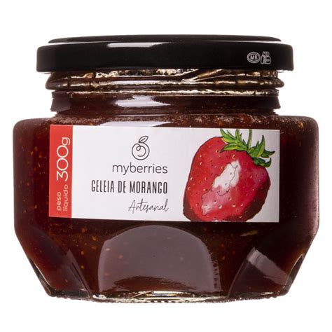 GELEIA MYBERRIES MORANGO 300G