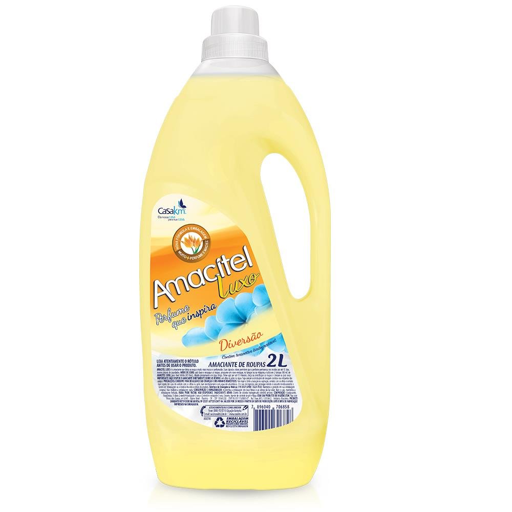 AMACIANTE ROUPA AMACITEL DIVERSAO LUXO 2L