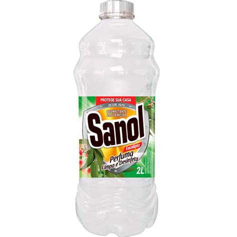 DESINFETANTE SANOL EUCALIPTO E HORT. 2L