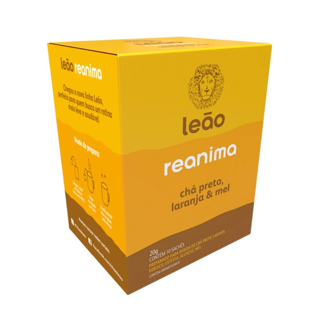 CHA LEAO FUNCIONAIS REANIMA 20G