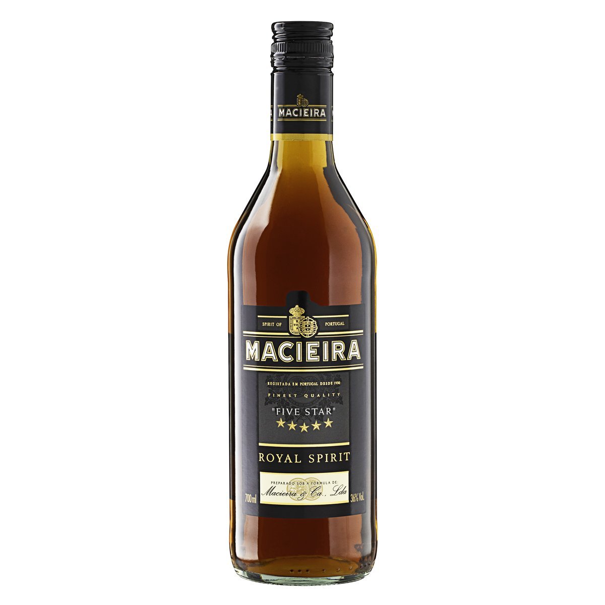 BRANDY MACIEIRA ROYAL FIVE STAR 700ML