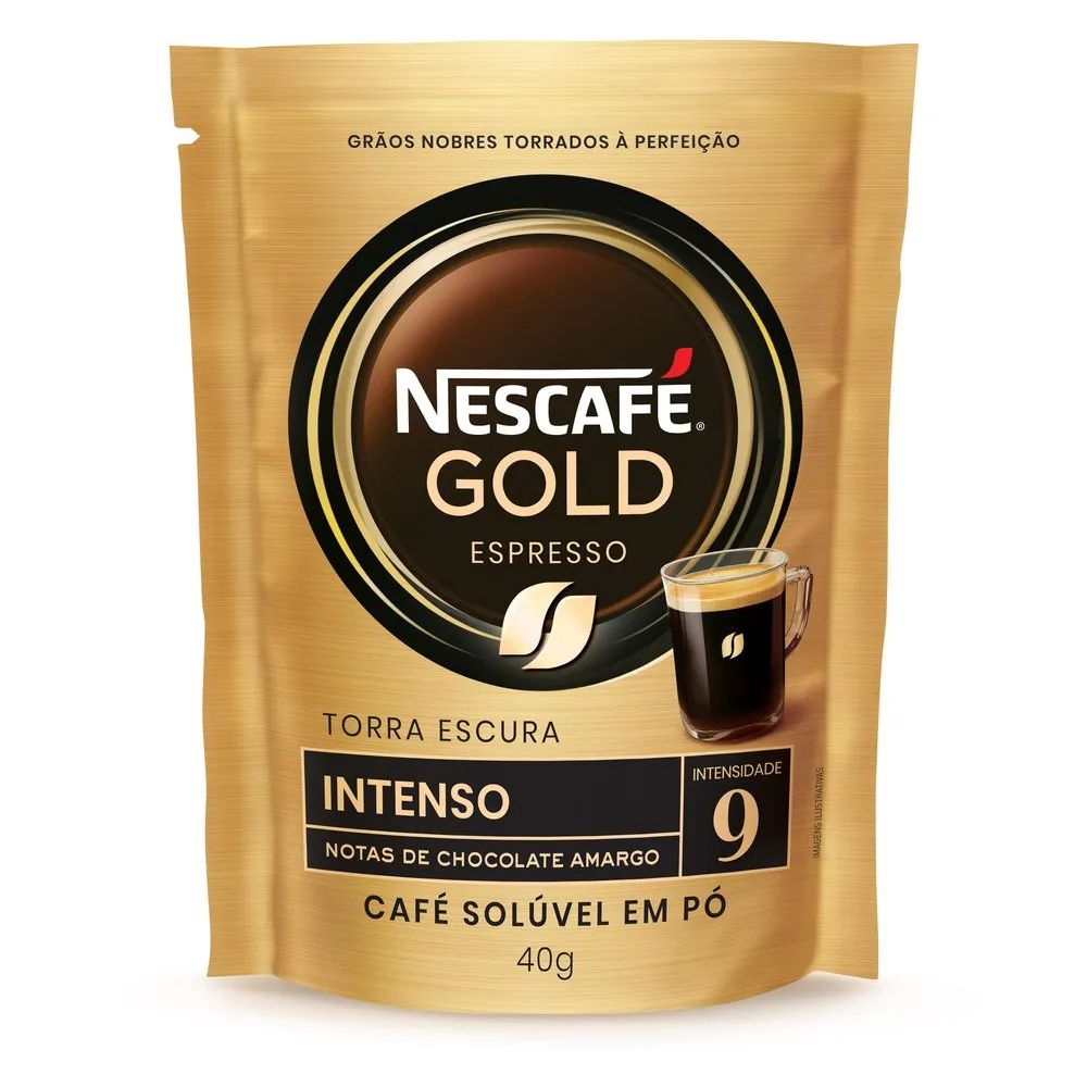 CAFE NESCAFE GOLD INTENSO REFIL 40G