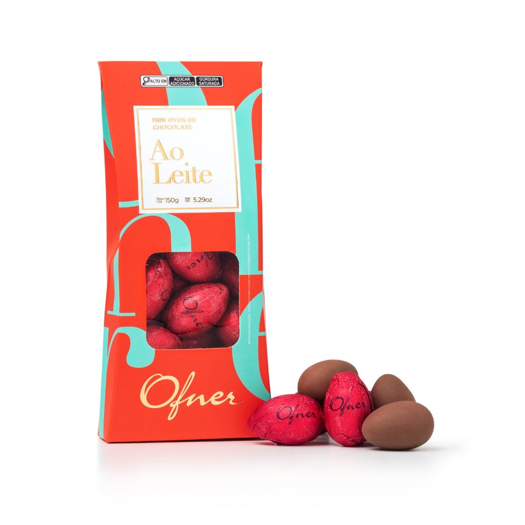 MINI OVOS OFNER CHOCOLATE AO LEITE 150G