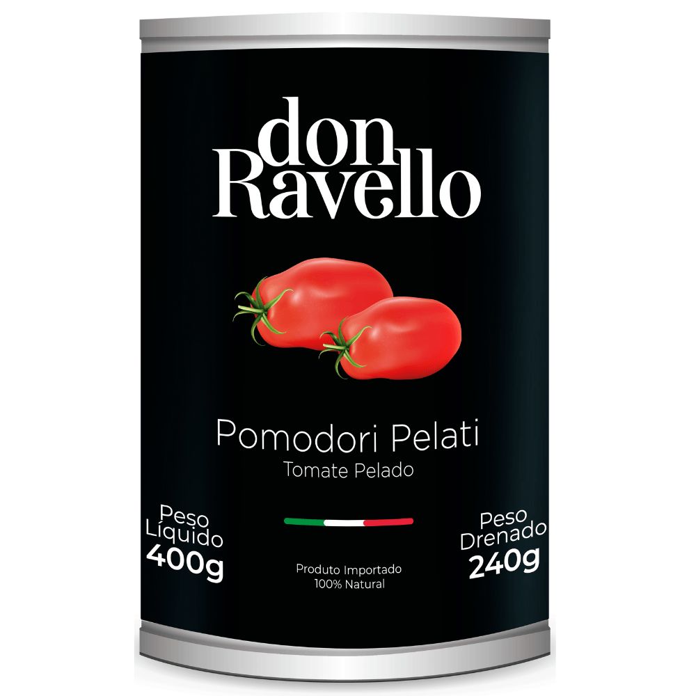 TOMATE PELADO DON RAVELLO 400G