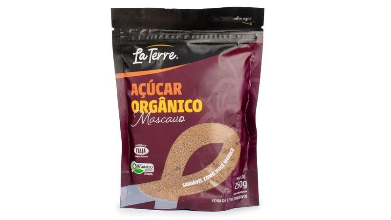 ACUCAR LA TERRE MASCAVO ORGANICO 1KG
