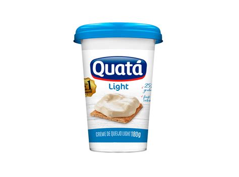 CREME DE QUEIJO QUATA LIGHT 180G