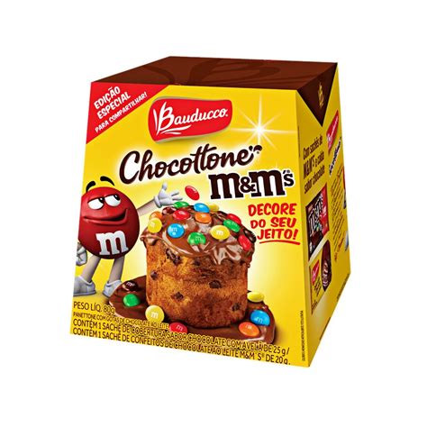 MINI CHOCOTONE BAUDUCCO M&M'S 80G