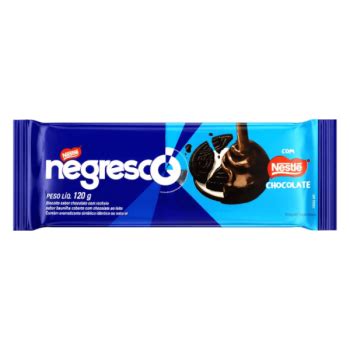 BISCOITO NEGRESCO COB. CHOCOLATE 120G