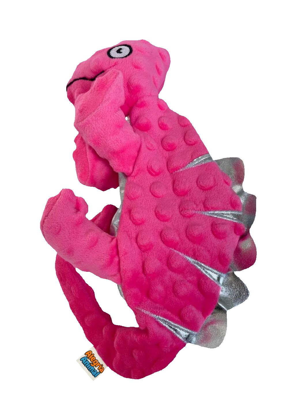 BRINQUEDO PET CAMALEAO ROSA