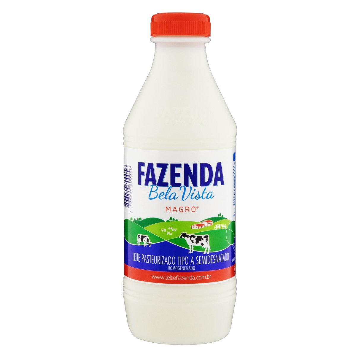 LEITE A DA FAZENDA SEMIDESNATADO 1L
